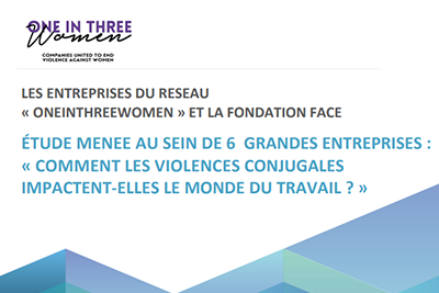 Etude européenne OneInThreeWomen