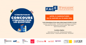 Lancement de la 13ème édition du Concours S'engager Pour les Quartiers